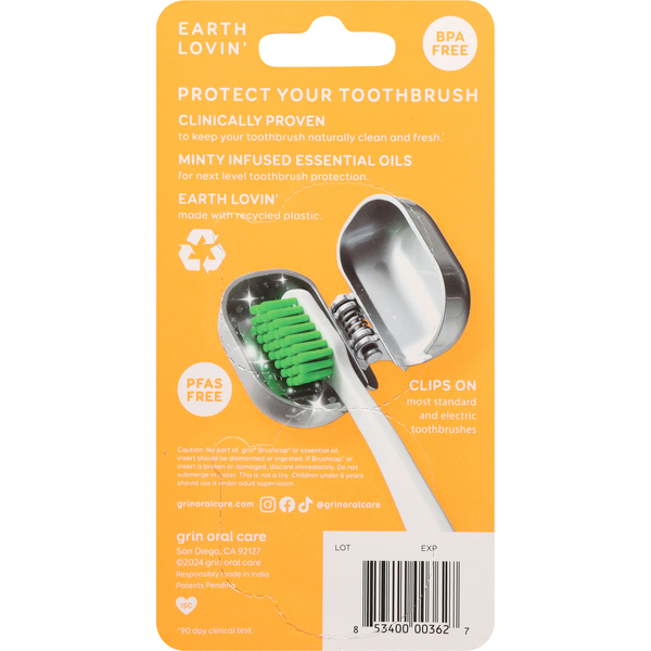Grin Oral Care FLOSSPYX Brushcaps