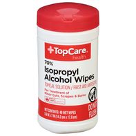 TopCare Wipes, 70% Isopropyl Alcohol️