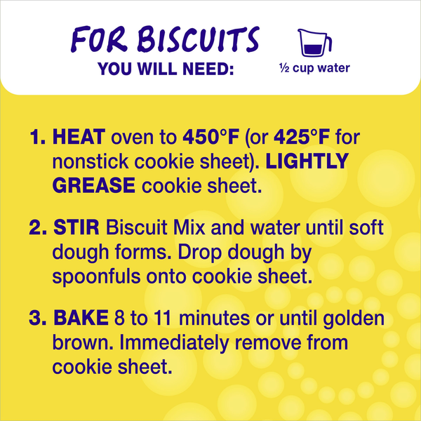 Betty Crocker Bisquick  Complete Buttermilk Biscuit Mix