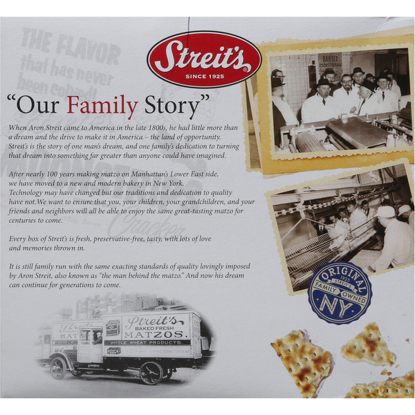Streit's Matzos, Lightly Salted