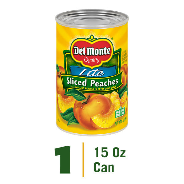 Del Monte Lite Sliced Peaches