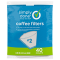 Simply Done 1-4 Cup Cone Style Coffee Filters #2