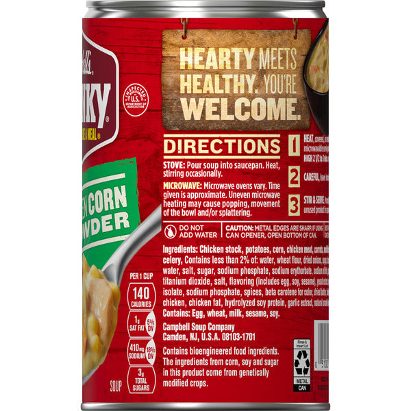 Campbell's Healthy Request Chicken Corn Chowder Soup