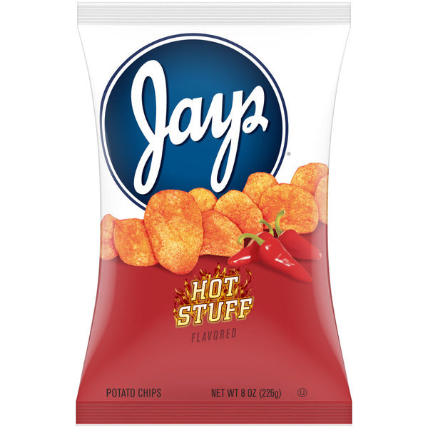 Jays Hot Stuff Flavored Potato Chips