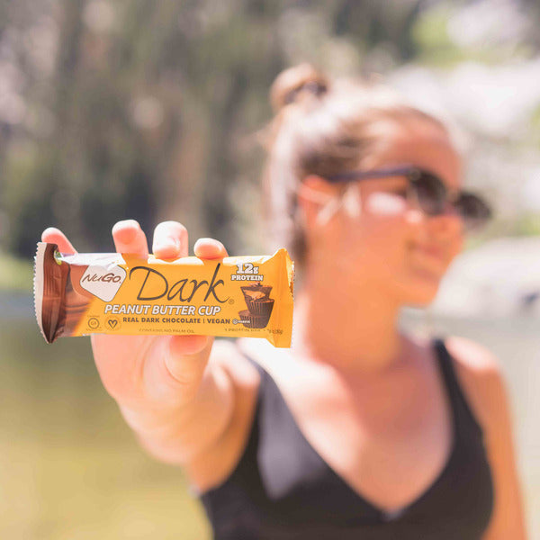 NuGo Dark Peanut Butter Cup, Vegan, Gluten Free Protein Bar