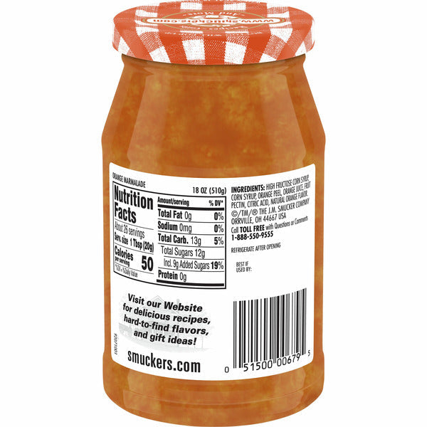 Smucker's Marmalade, Sweet Orange