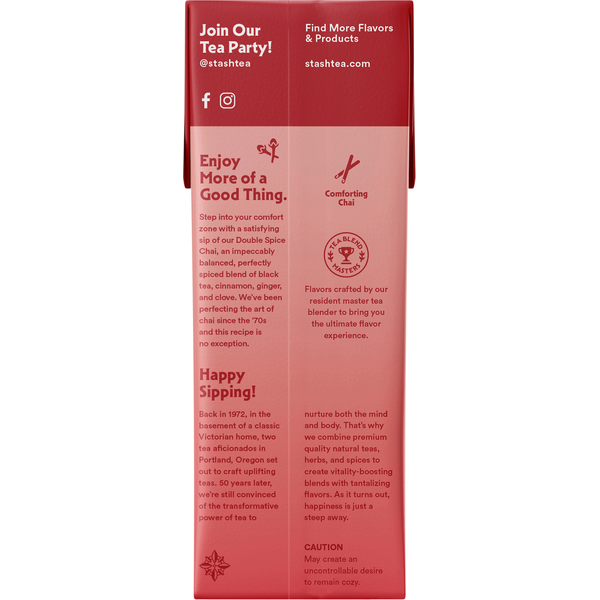 Stash Double Spice Chai Latte Black Tea Concentrate