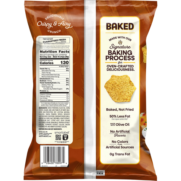Lay's Baked Potato Crisps Loaded Chips