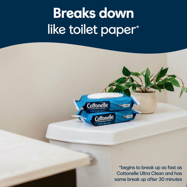 Cottonelle Fresh Care Flushable Wet Wipes