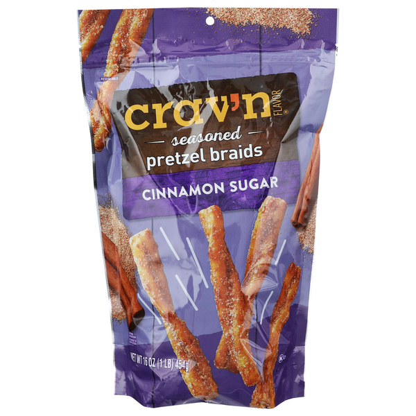 Crav’n Flavor Cravn Flvr Prtzl Brd Cnnmn Sgr