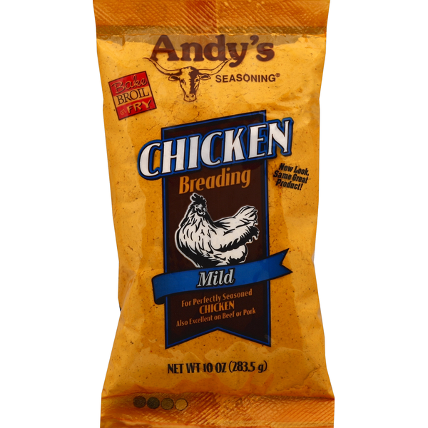Andy's Seasoning Breading, Chicken, Mild
