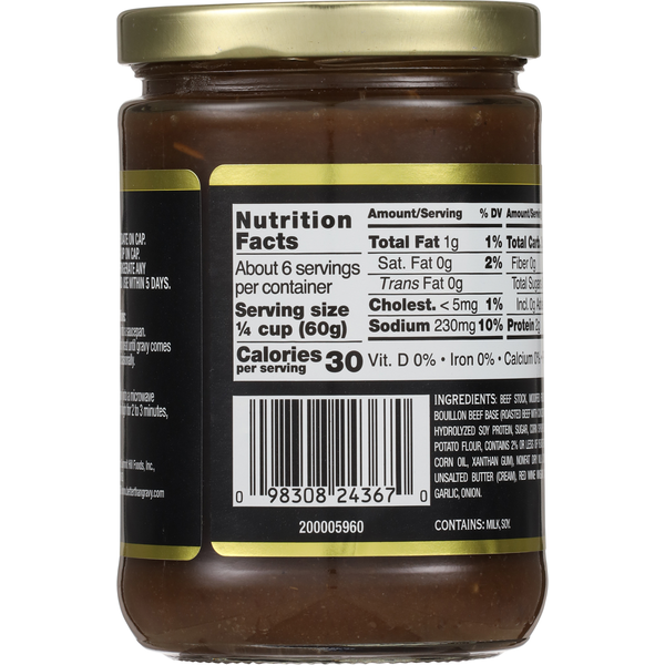 Better Than Gravy Roasted Beef Gravy