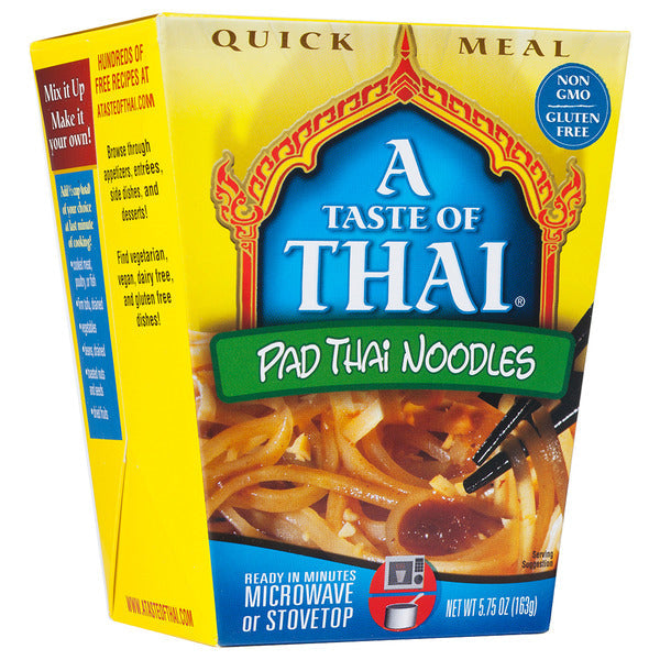 A Taste of Thai Pad Thai Noodles Quick Meal