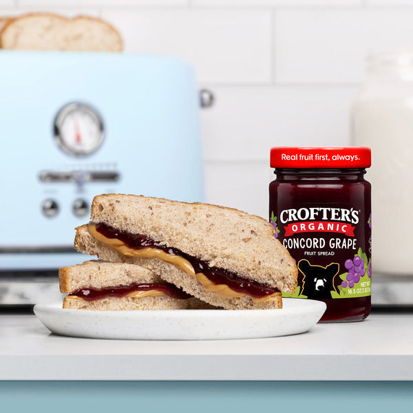 Crofter's Organic Concord Grape, Premium Fruit Spread