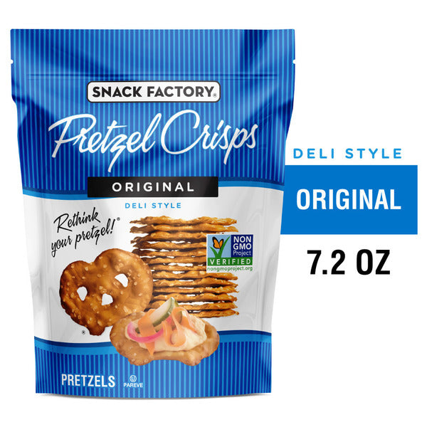 Snack Factory  Original Pretzel Crisps