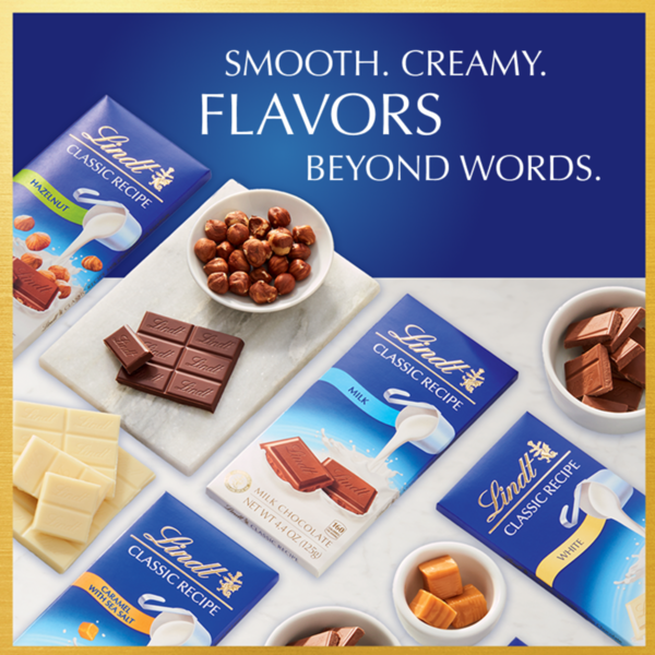 Lindt Classic Recipe White Chocolate Candy Bar