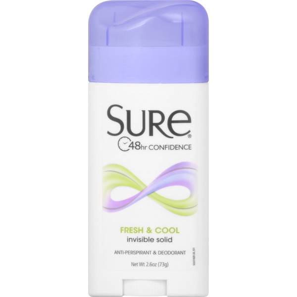 Sure Invisible Solid Fresh & Cool Anti-Perspirant & Deodorant