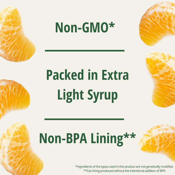 Del Monte No Sugar Added Mandarin Oranges, Canned Fruit