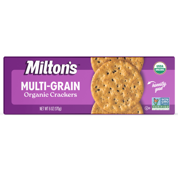 Milton's Organic Crackers, Multi-Grain