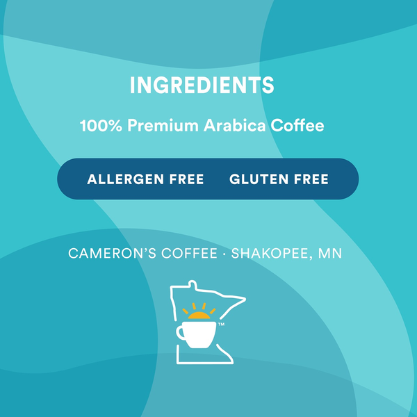 Cameron's Coffee, Smooth, Light Roast, Hawaiian Blend, Pods