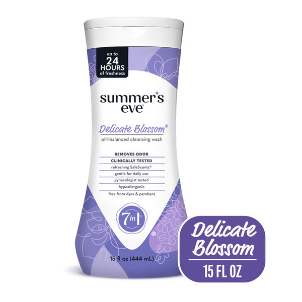 Summer's Eve Feminine Cleansing Wash, Delicate Blossom