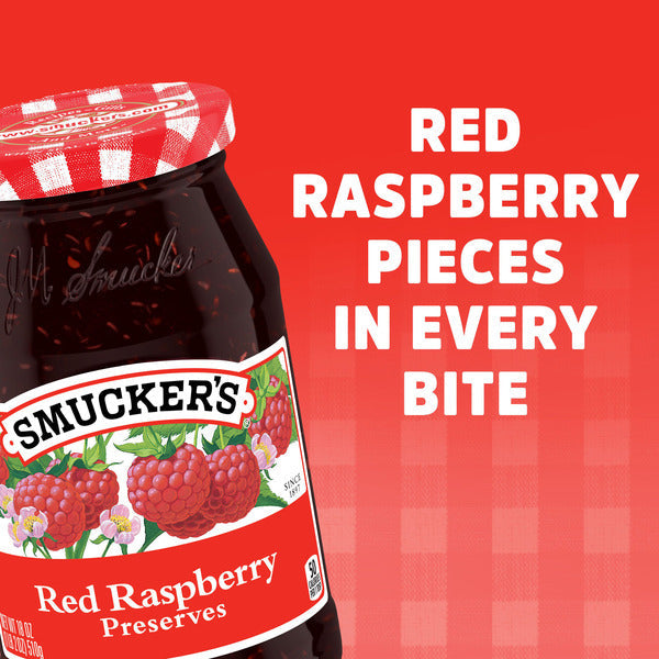 Smucker's Red Raspberry Preserves
