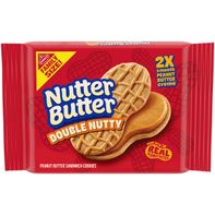 NUTTER BUTTER Double Nutty Peanut Butter Sandwich ...
️
