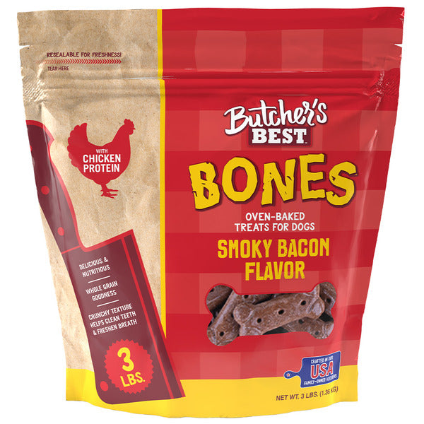Butcher's Best Bones with Smoky Bacon Flavor