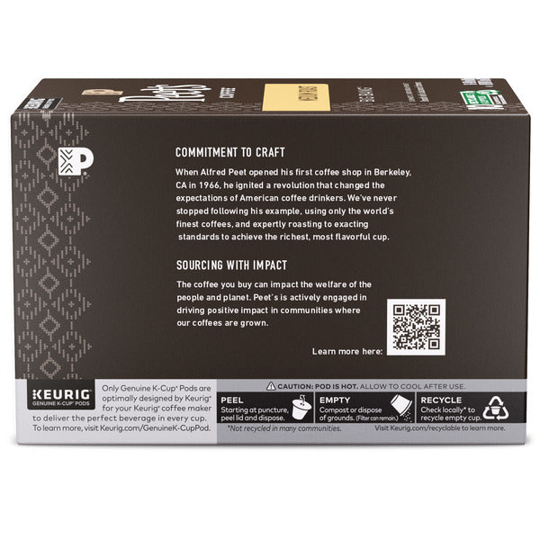 Peet's Coffee Big Bang, Medium Roast K-Cup Pods