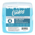 Fit+Fresh Cool Coolers Slim Ice Packs, Blue️