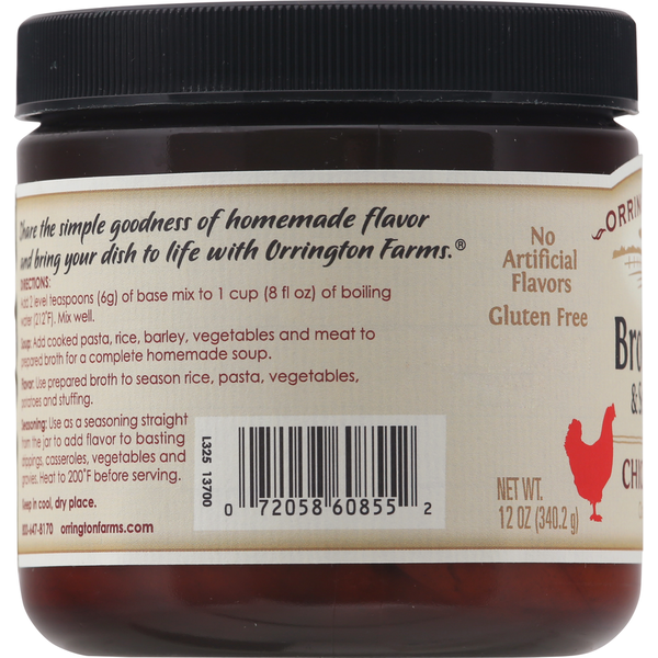 Orrington Farms Chicken Flavored Broth Base & Seasoning