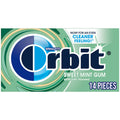 Orbit Gum Sweet Mint Sugar Free Chewing Gum Single Pack
