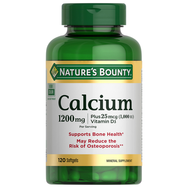 Nature's Bounty Calcium Rapid Release Softgels
