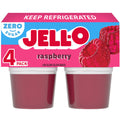 Jell-O Raspberry Sugar Free Refrigerated Gelatin