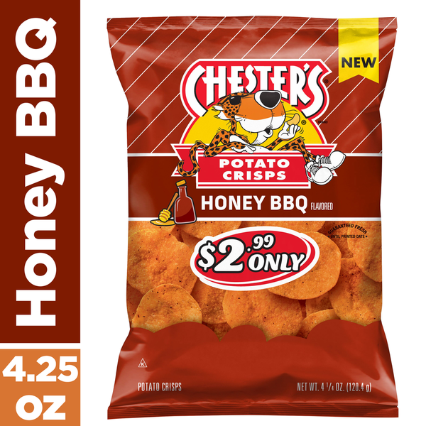 Chester's Potato Crisps Honey BBQ Flavored