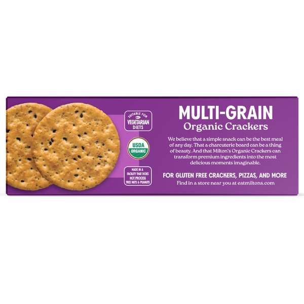 Milton's Organic Crackers, Multi-Grain
