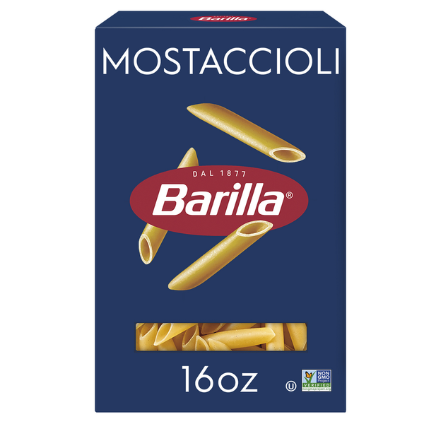 Barilla Mostaccioli - Non-GMO Pasta Made with Durum Wheat Semolina & Kosher Certified