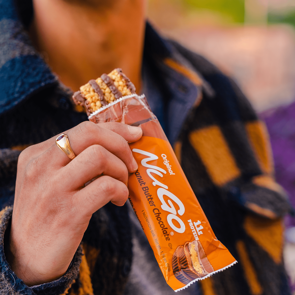 NuGo Original Peanut Butter Chocolate, Gluten Free, Protein Bar