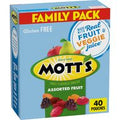 Mott’s Assorted Fruit Flavored Snacks Family Pack️