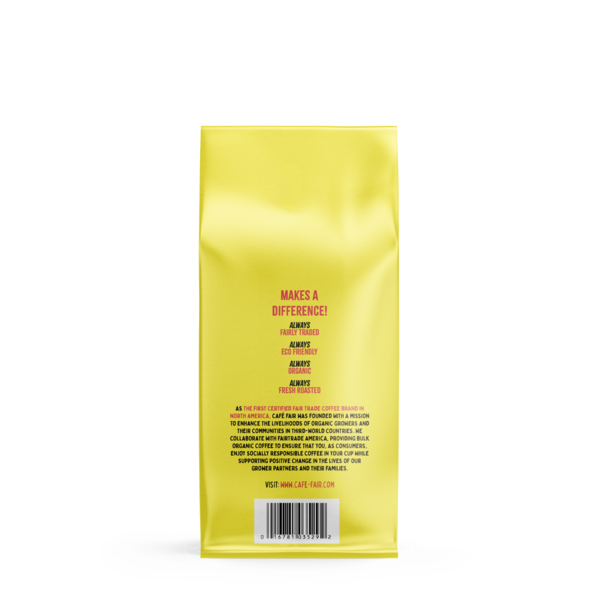Café Fair Organic Decaf Original, Ground Coffee, Fair Trade