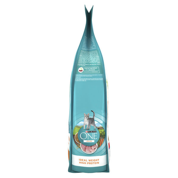 Purina ONE High Protein, Healthy Weight Dry Cat Food, +Plus Ideal Weight With Turkey