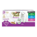 Purina Fancy Feast Gourmet Wet Cat Food , Petites Gravy Collection, break-apart tubs, 24 servings