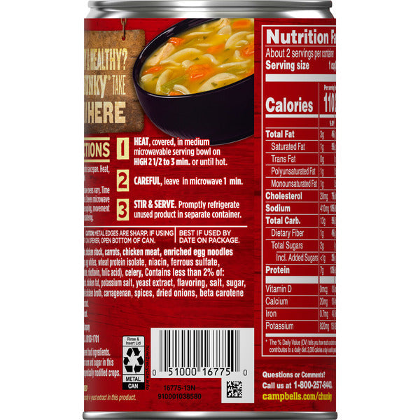 Campbell's Healthy Request Chicken Noodle Soup