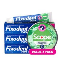 Fixodent Plus Scope Denture Adhesive️