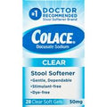 Colace Stool Softener, 50 mg, Clear Soft Gels️
