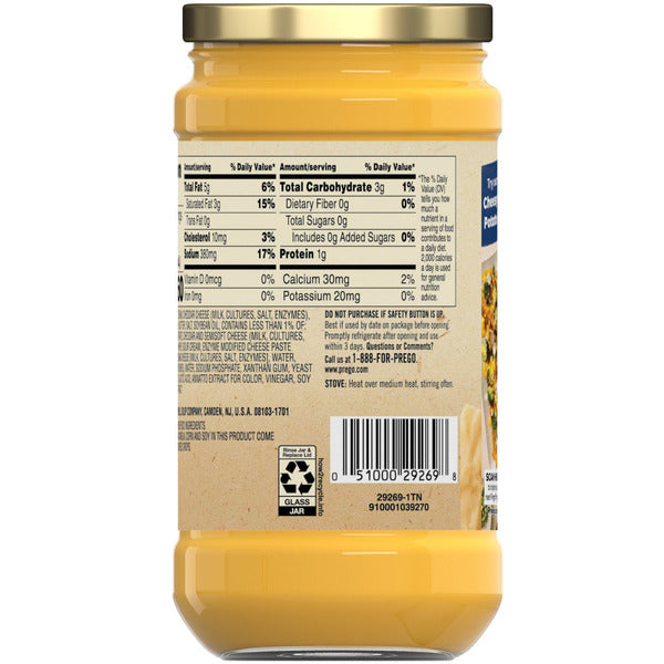 Prego Creamy Cheddar Cheese Sauce