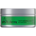 Schwarzkopf göt2b Daring Texturizing Clay, 2 Fl Oz, Matte Finish and High Hold Styling Hair Clay For Men and Women, Non-Greasy, Non-Sticky Hair Texturizer for Short to Medium Hair