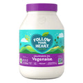 Follow Your Heart Vegenaise Dressing and Sandwich Spread, Grapeseed Oil, Dairy Free, Egg Free Mayo, Sandwich Spread for a Creamy, Tasty Vegan Condiment, 32 FL OZ Jar