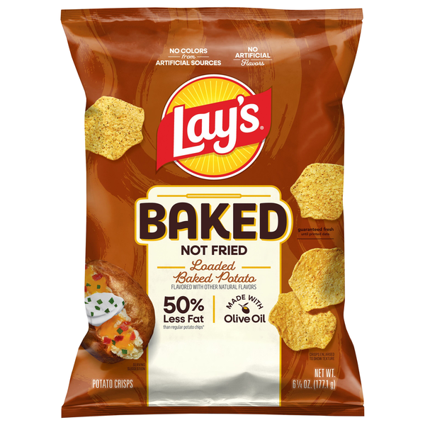Lay's Baked Potato Crisps Loaded Chips