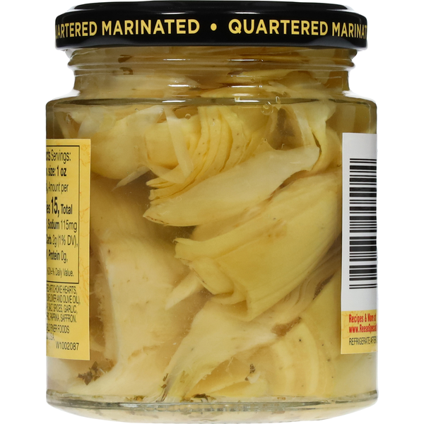 Reese's Quartered Marinated Artichoke Hearts